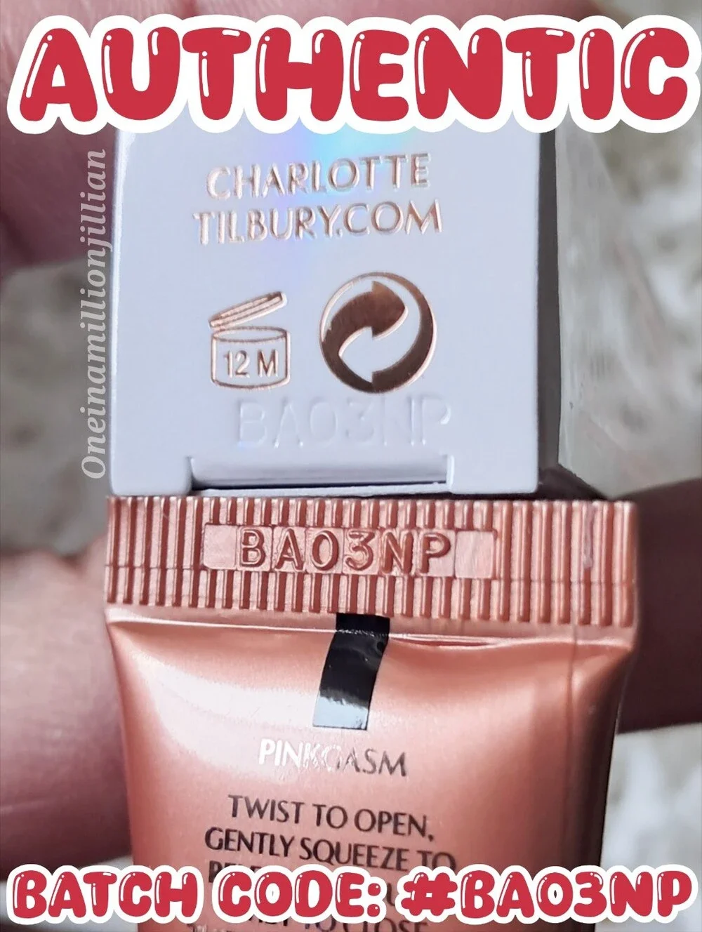 Charlotte Tilbury Glowgasm Beauty Light Wand - Pinkgasm